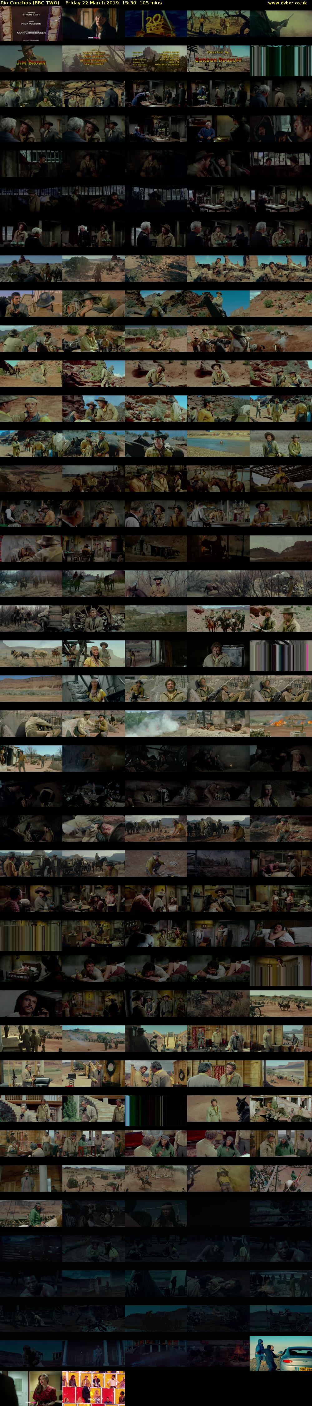 Rio Conchos (BBC TWO) Friday 22 March 2019 15:30 - 17:15