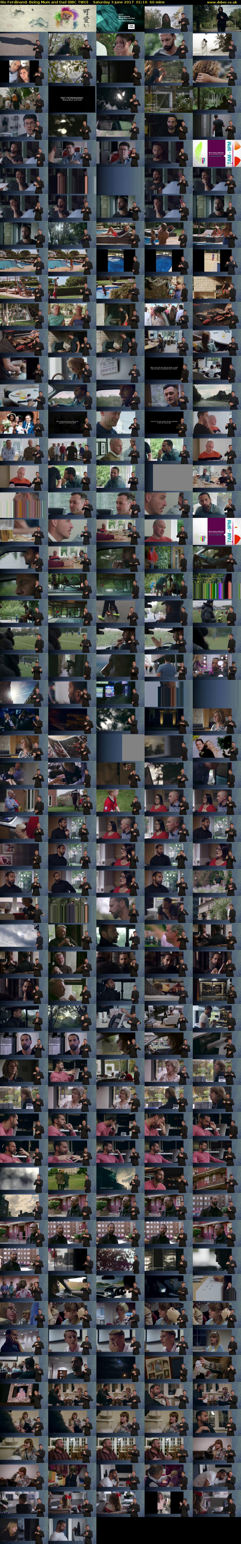 Rio Ferdinand: Being Mum and Dad (BBC TWO) Saturday 3 June 2017 01:10 - 02:10
