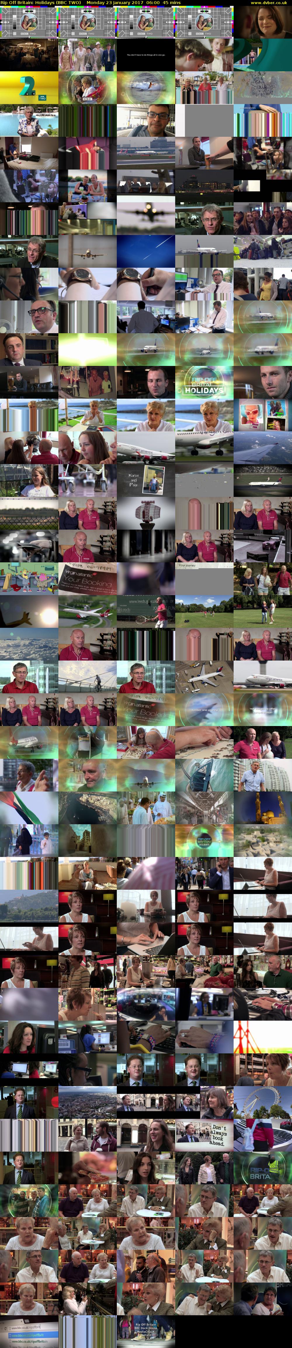 Rip Off Britain: Holidays (BBC TWO) Monday 23 January 2017 06:00 - 06:45