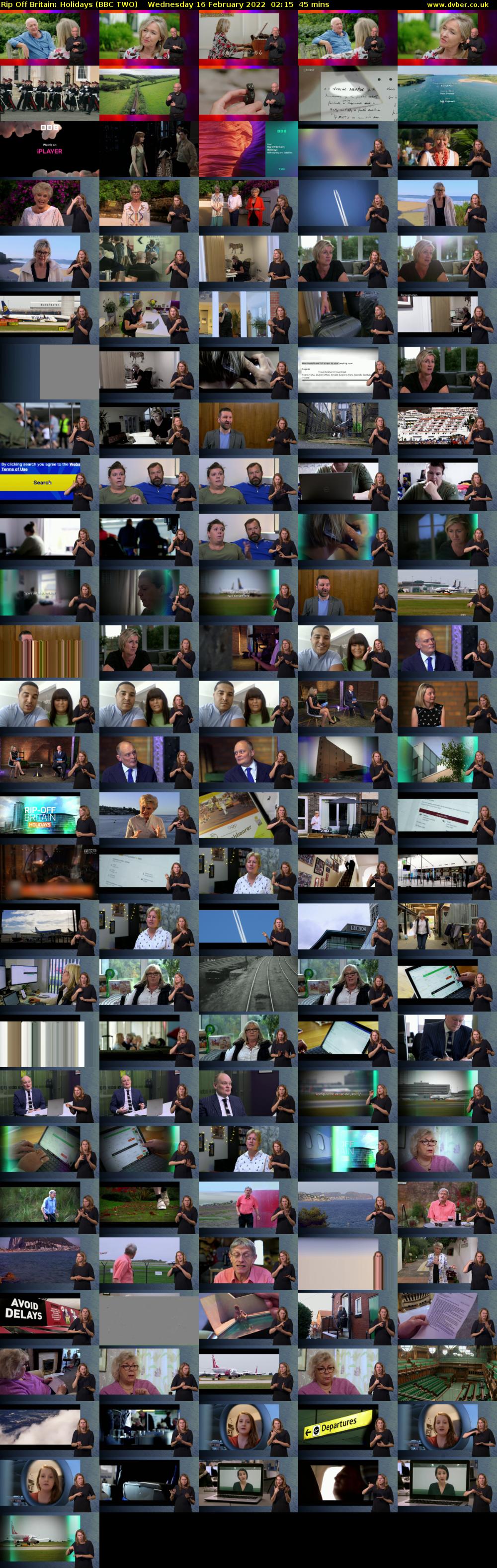 Rip Off Britain: Holidays (BBC TWO) Wednesday 16 February 2022 02:15 - 03:00