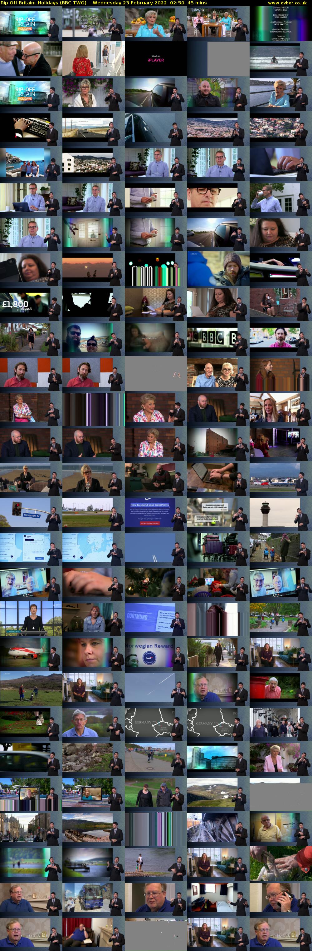 Rip Off Britain: Holidays (BBC TWO) Wednesday 23 February 2022 02:50 - 03:35