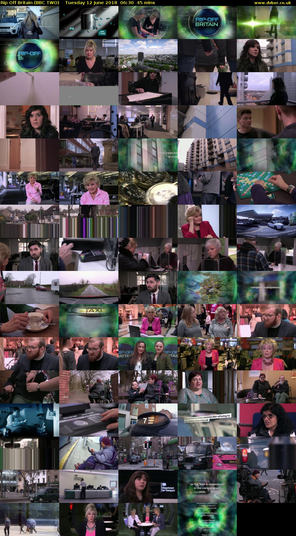 Rip Off Britain (BBC TWO) Tuesday 12 June 2018 06:30 - 07:15