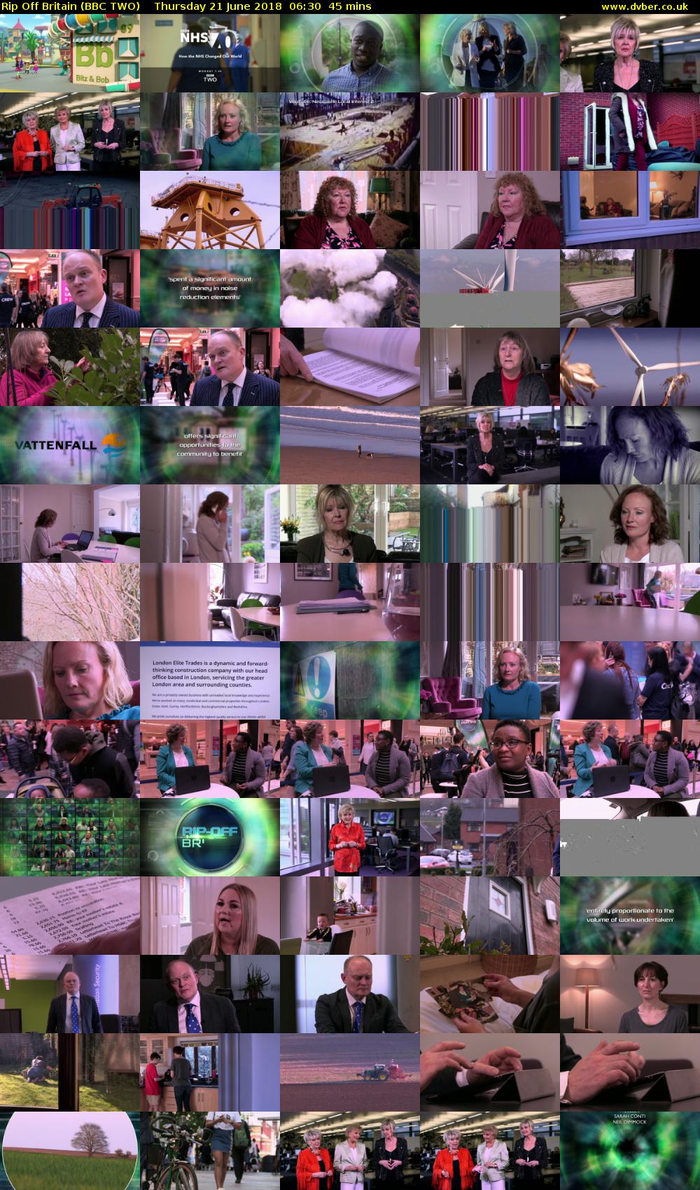 Rip Off Britain (BBC TWO) Thursday 21 June 2018 06:30 - 07:15