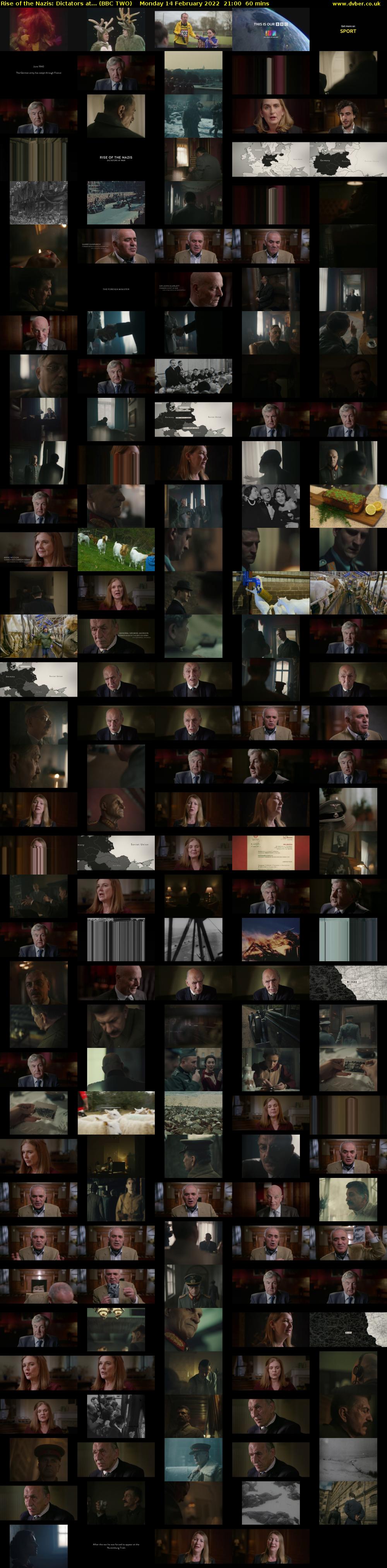 Rise of the Nazis: Dictators at... (BBC TWO) Monday 14 February 2022 21:00 - 22:00