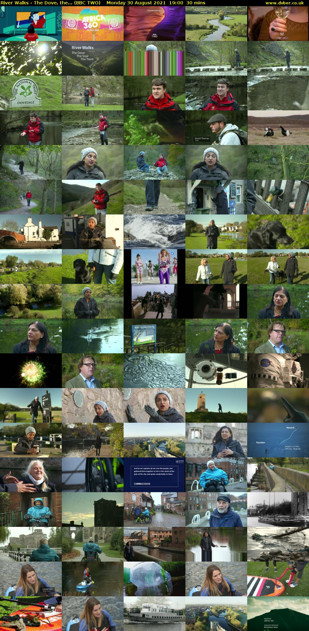 River Walks - The Dove, the... (BBC TWO) Monday 30 August 2021 19:00 - 19:30