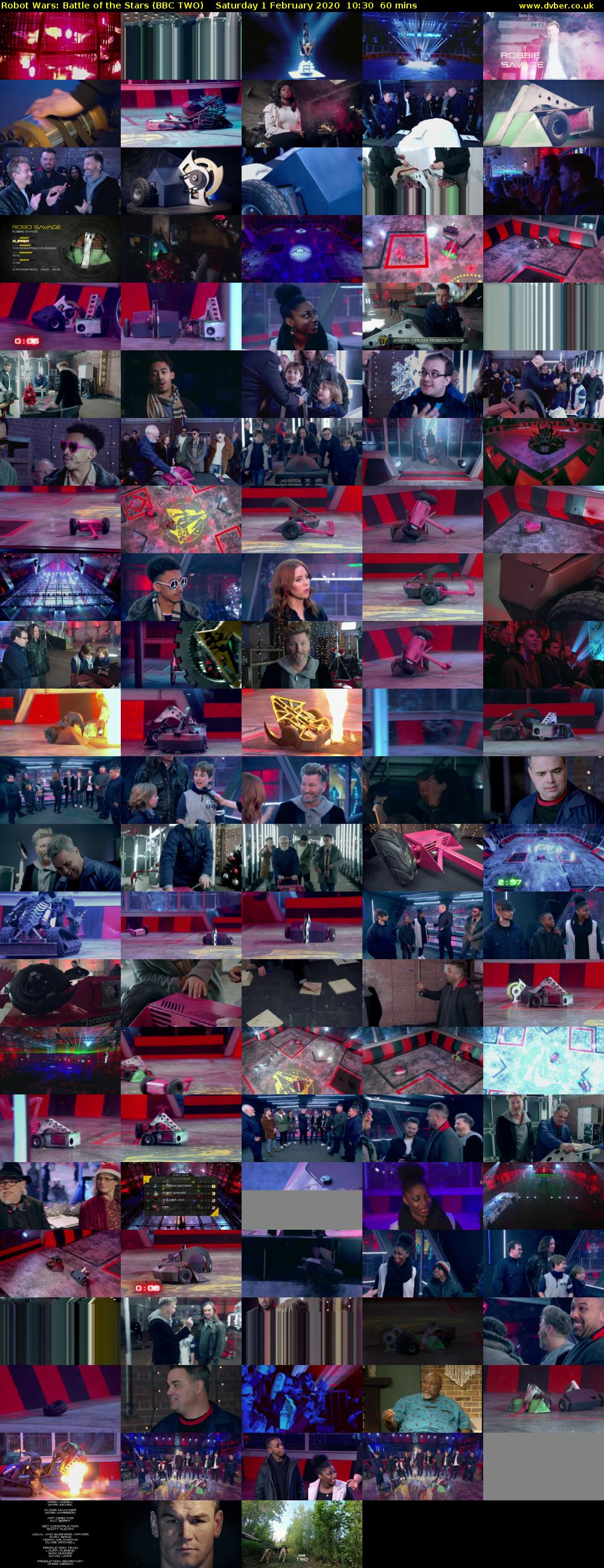 Robot Wars: Battle of the Stars (BBC TWO) Saturday 1 February 2020 10:30 - 11:30
