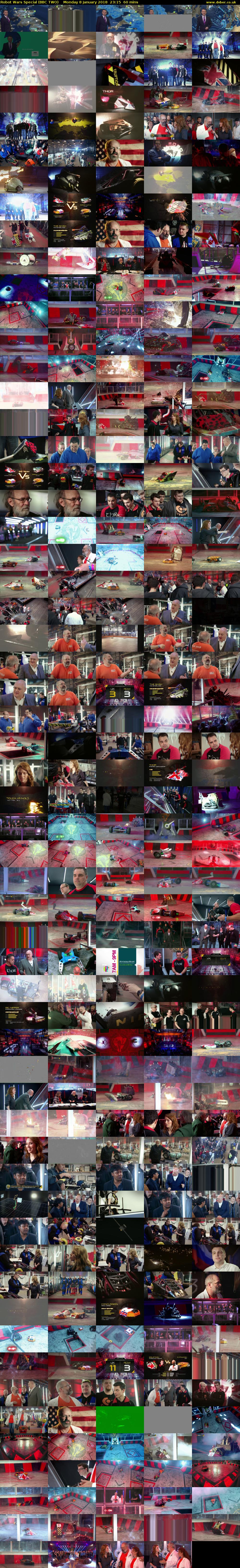 Robot Wars Special (BBC TWO) Monday 8 January 2018 23:15 - 00:15