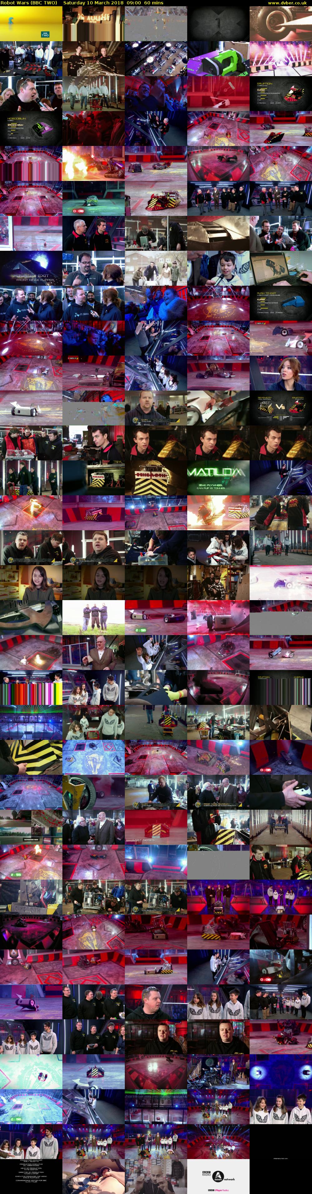 Robot Wars (BBC TWO) Saturday 10 March 2018 09:00 - 10:00