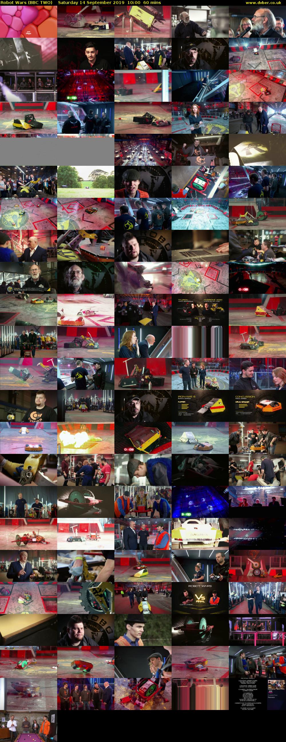 Robot Wars (BBC TWO) Saturday 14 September 2019 10:00 - 11:00