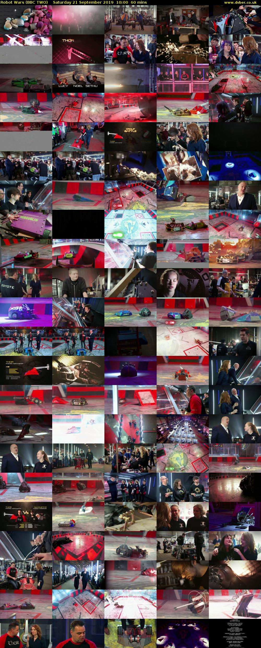 Robot Wars (BBC TWO) Saturday 21 September 2019 10:00 - 11:00