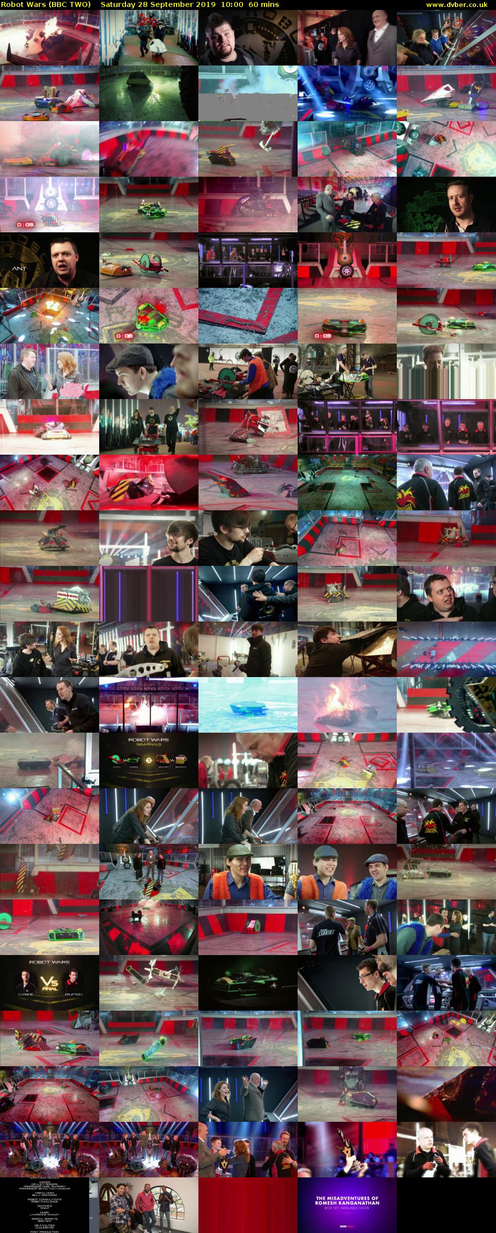 Robot Wars (BBC TWO) Saturday 28 September 2019 10:00 - 11:00