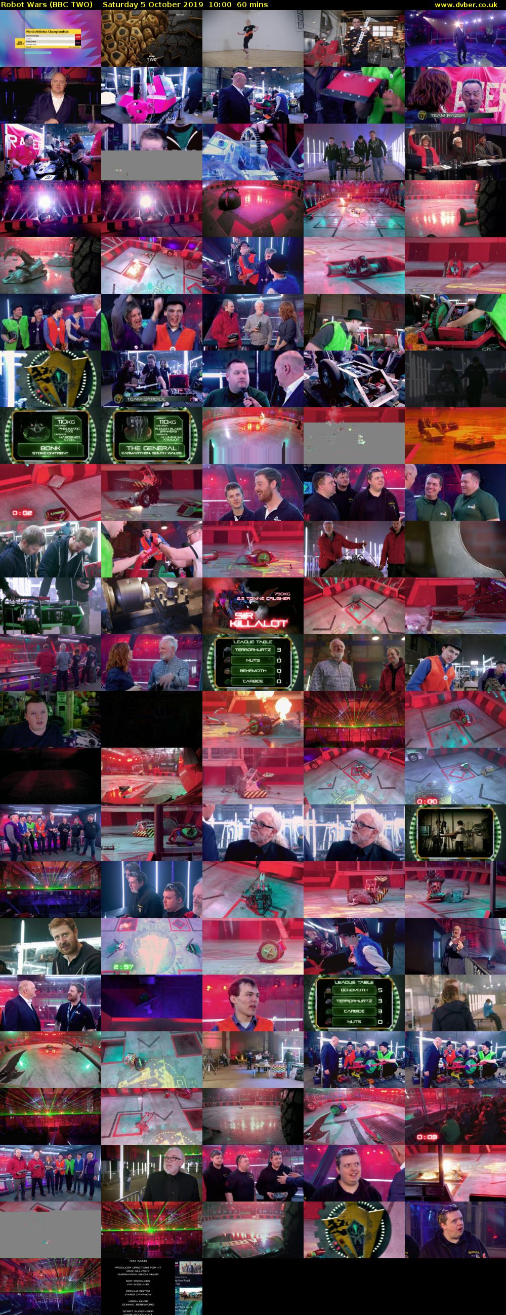 Robot Wars (BBC TWO) Saturday 5 October 2019 10:00 - 11:00