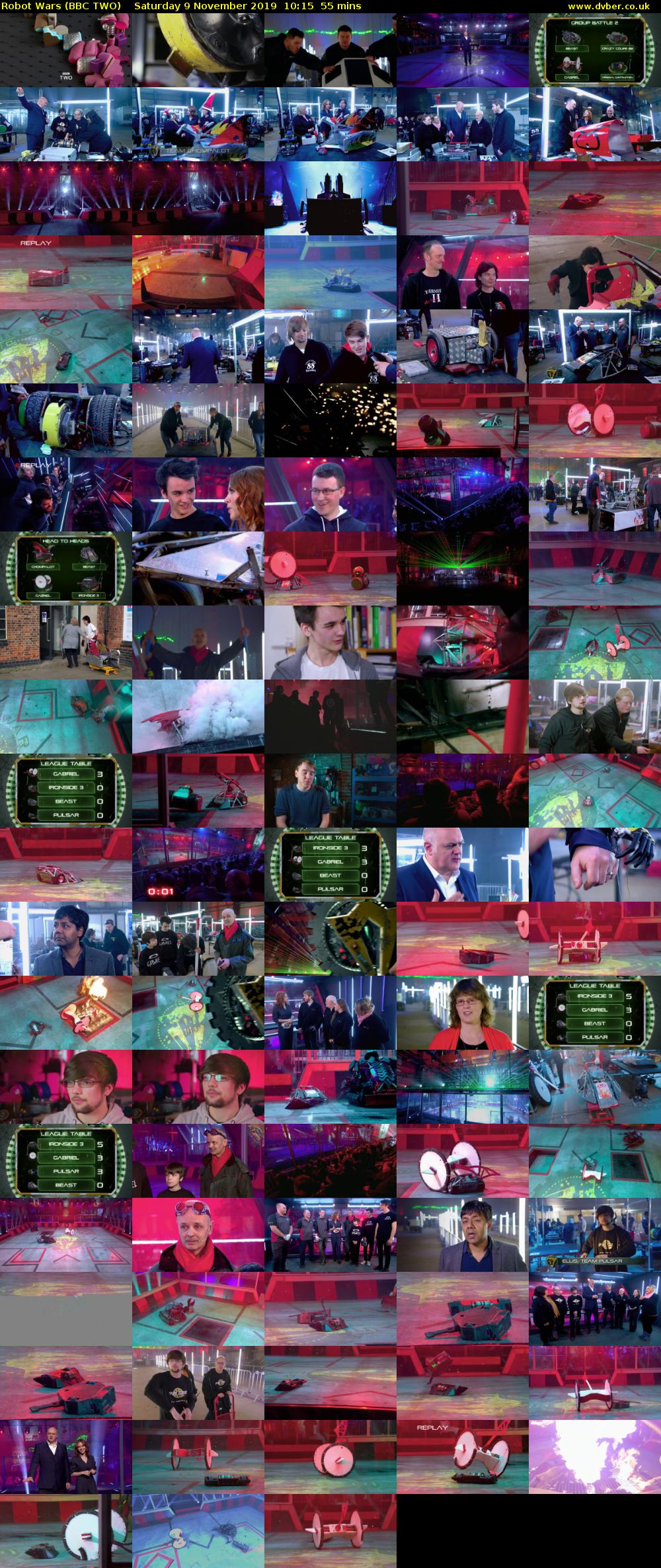 Robot Wars (BBC TWO) Saturday 9 November 2019 10:15 - 11:10