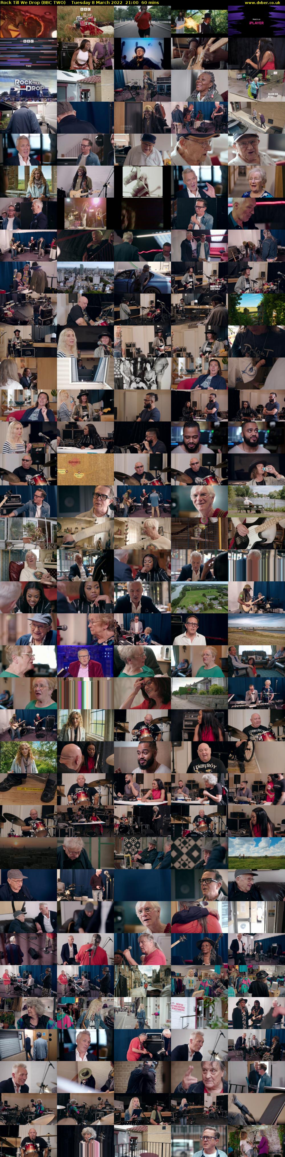 Rock Till We Drop (BBC TWO) Tuesday 8 March 2022 21:00 - 22:00