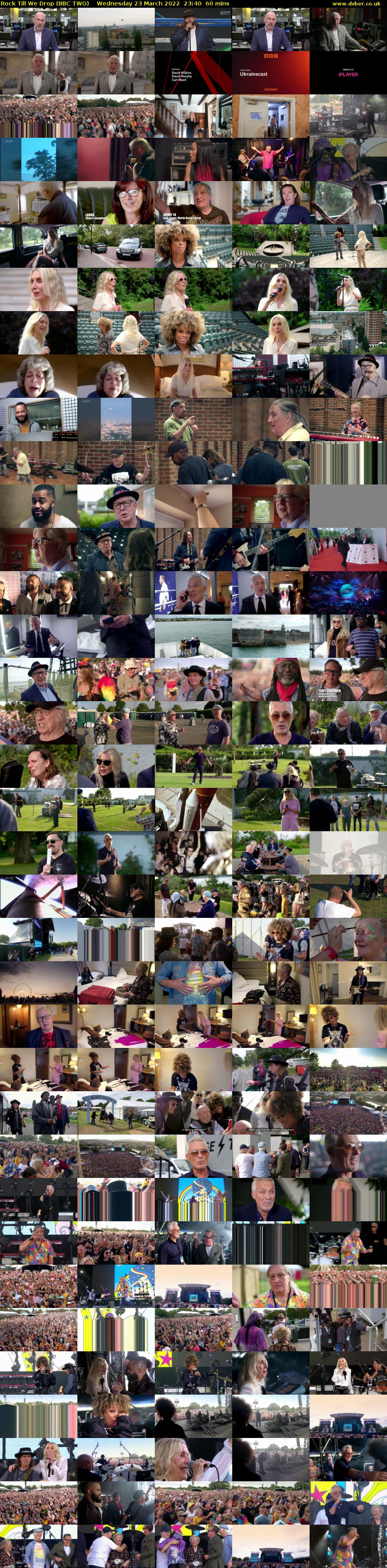 Rock Till We Drop (BBC TWO) Wednesday 23 March 2022 23:40 - 00:40