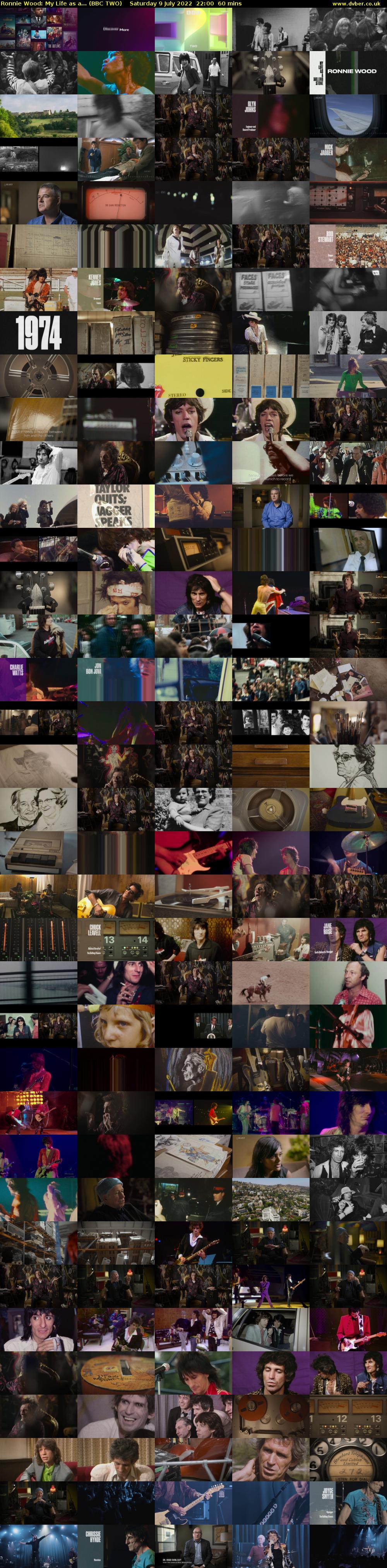 Ronnie Wood: My Life as a... (BBC TWO) Saturday 9 July 2022 22:00 - 23:00