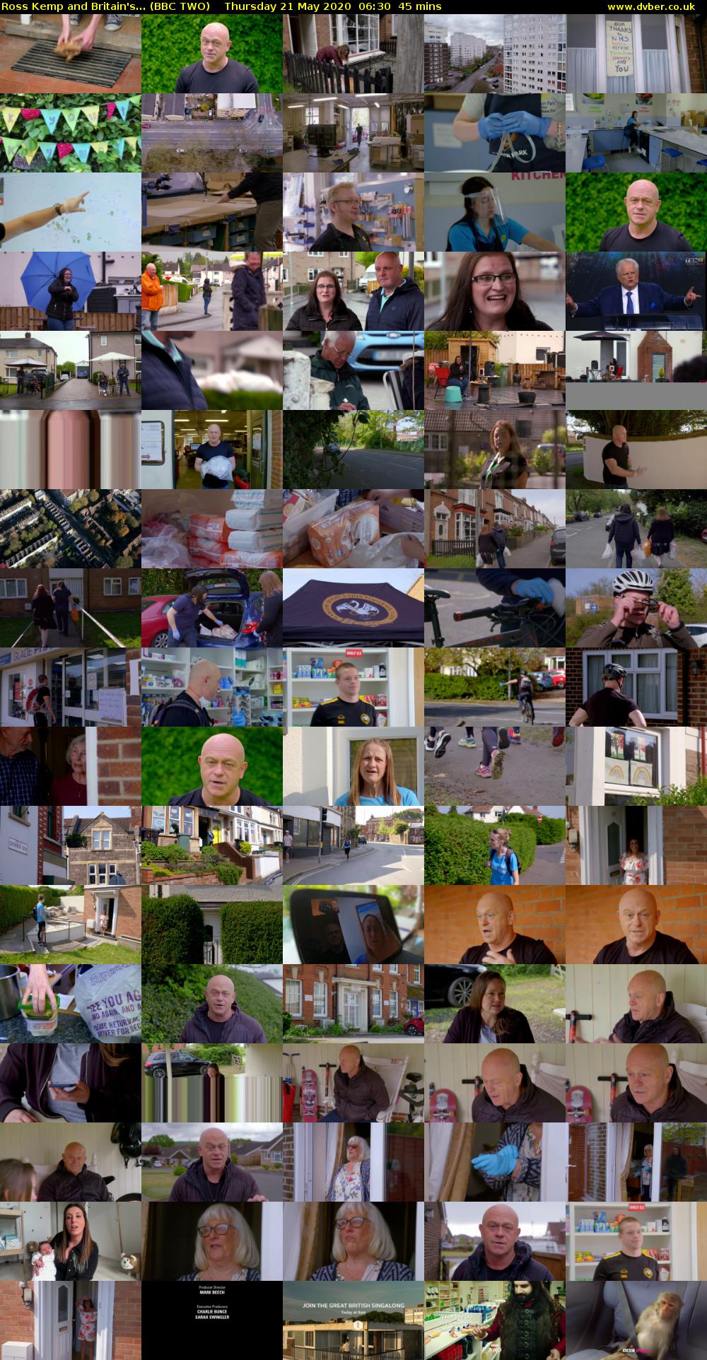 Ross Kemp and Britain's... (BBC TWO) Thursday 21 May 2020 06:30 - 07:15