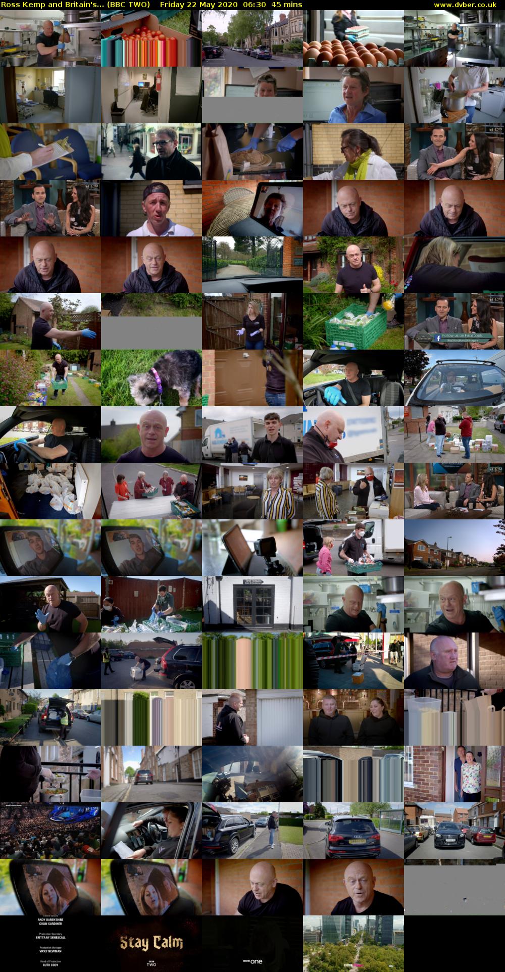 Ross Kemp and Britain's... (BBC TWO) Friday 22 May 2020 06:30 - 07:15