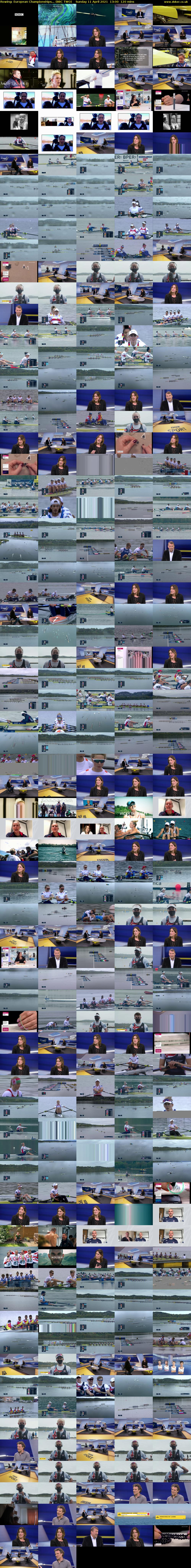 Rowing: European Championships... (BBC TWO) Sunday 11 April 2021 13:00 - 15:00