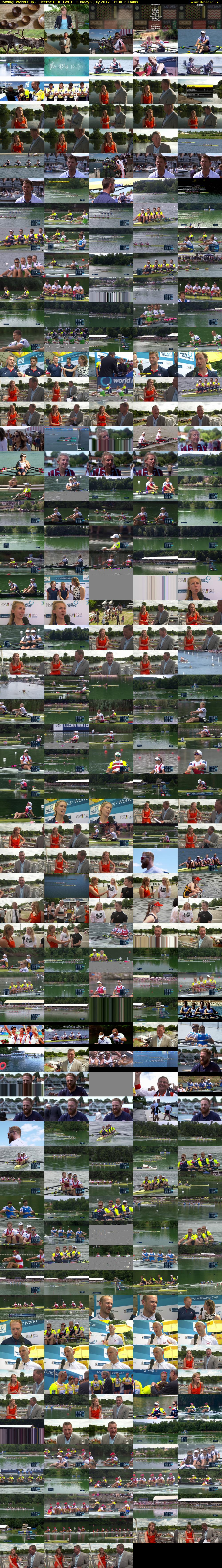 Rowing: World Cup - Lucerne (BBC TWO) Sunday 9 July 2017 16:30 - 17:30