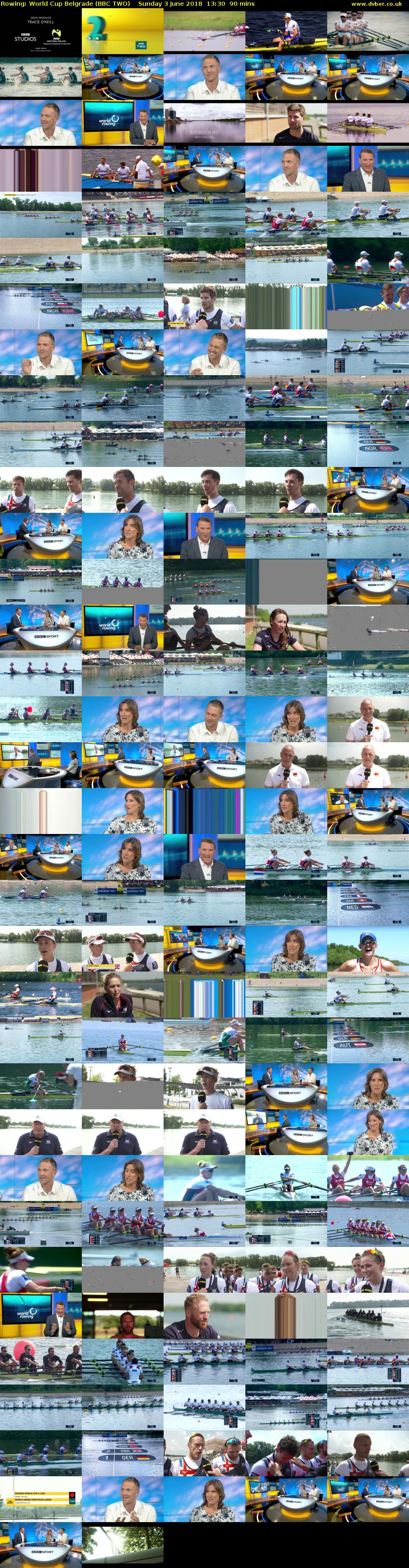 Rowing: World Cup Belgrade (BBC TWO) Sunday 3 June 2018 13:30 - 15:00