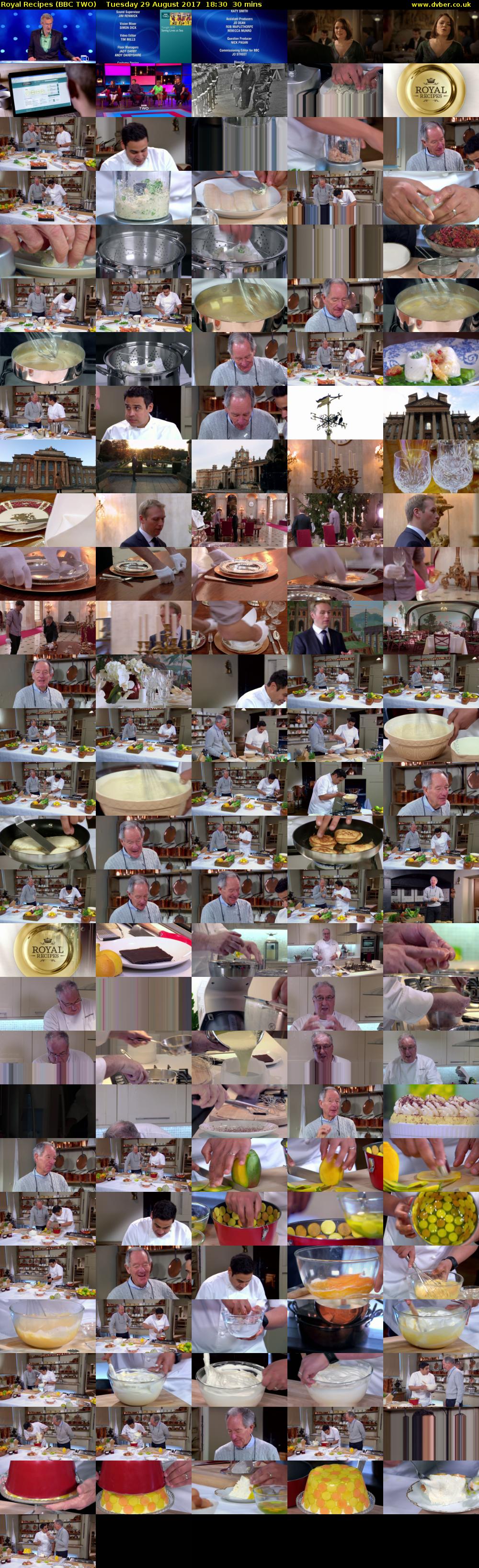 Royal Recipes (BBC TWO) Tuesday 29 August 2017 18:30 - 19:00
