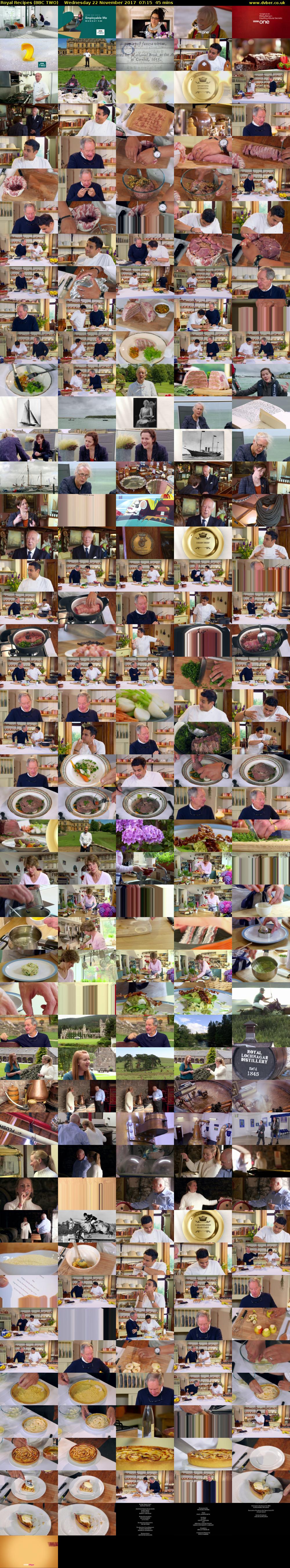 Royal Recipes (BBC TWO) Wednesday 22 November 2017 07:15 - 08:00