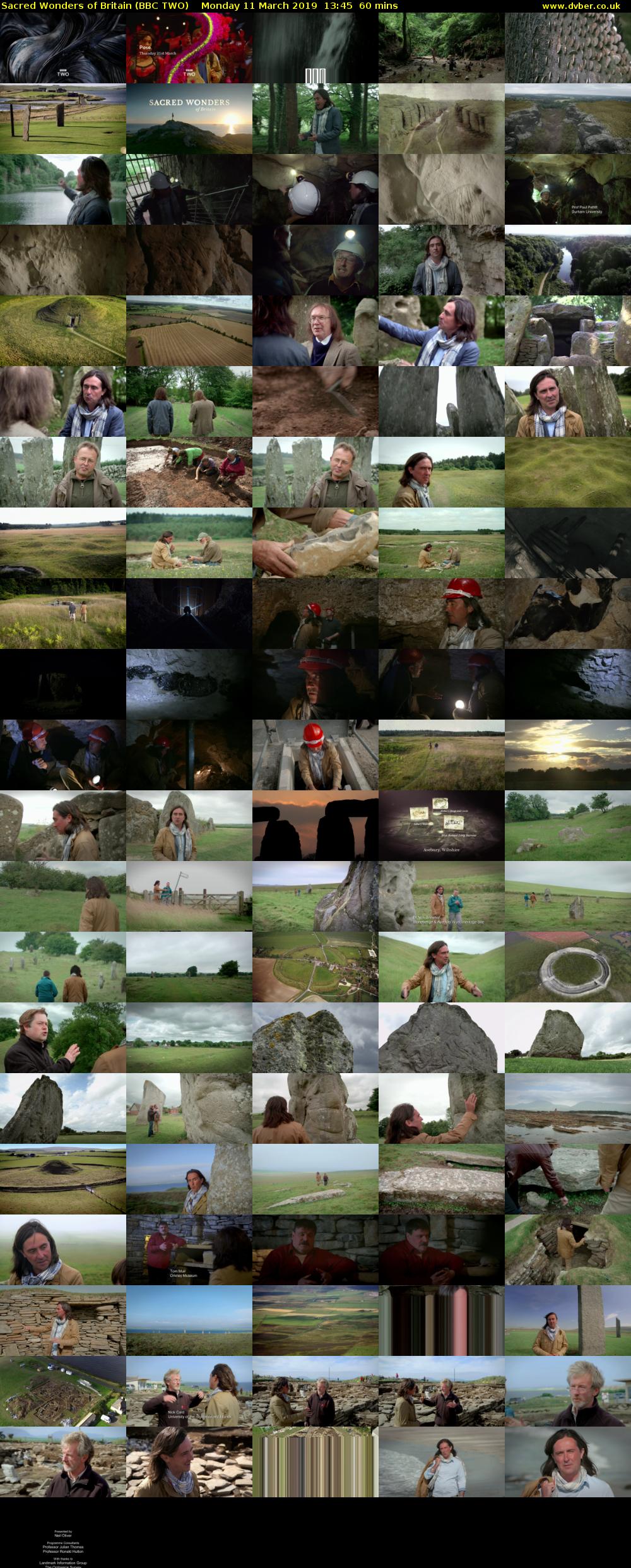 Sacred Wonders of Britain (BBC TWO) Monday 11 March 2019 13:45 - 14:45