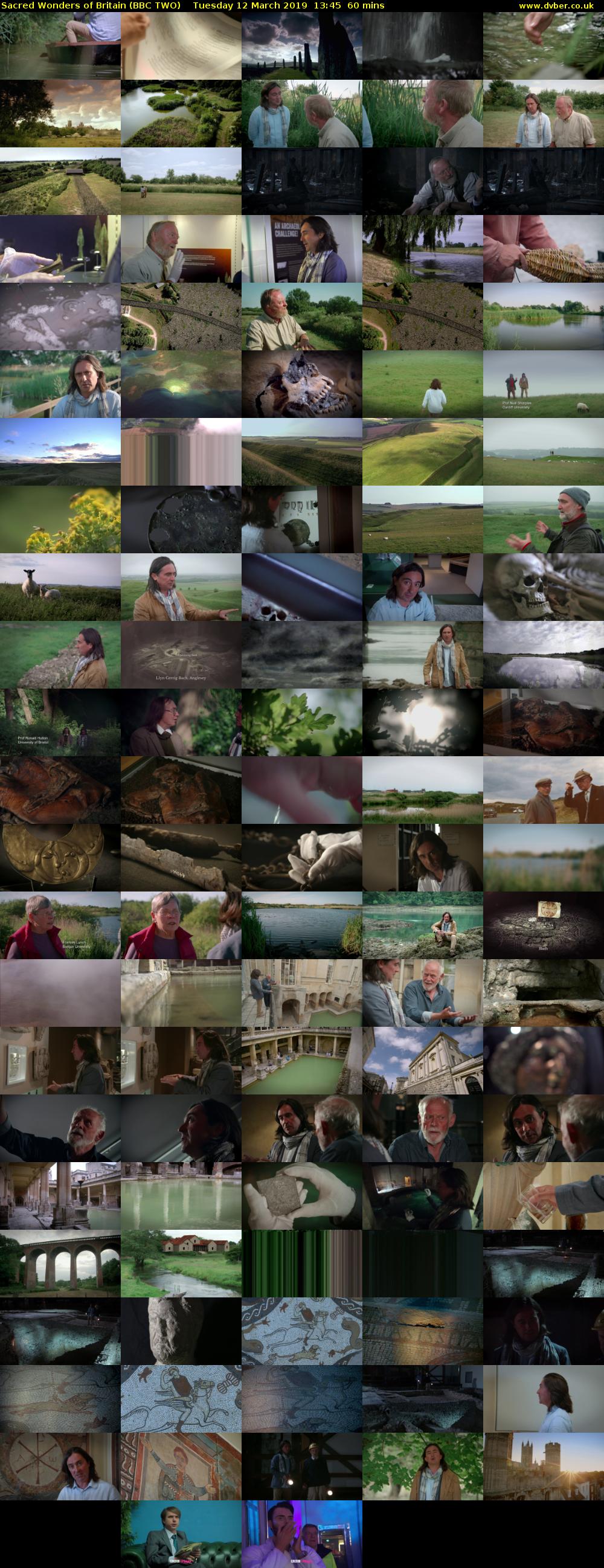 Sacred Wonders of Britain (BBC TWO) Tuesday 12 March 2019 13:45 - 14:45