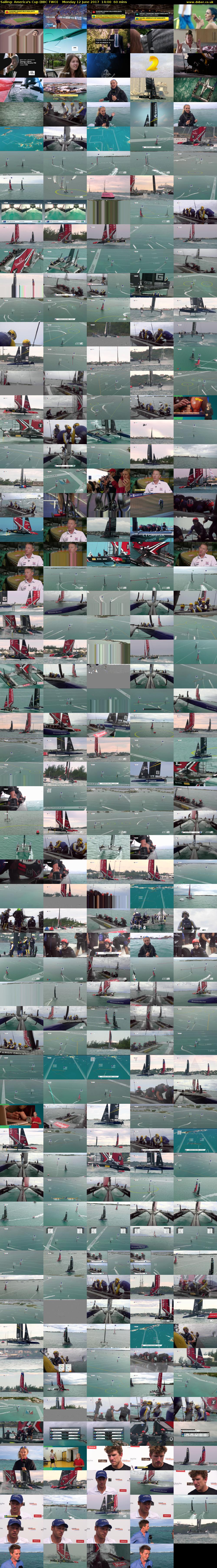 Sailing: America's Cup (BBC TWO) Monday 12 June 2017 14:00 - 15:00