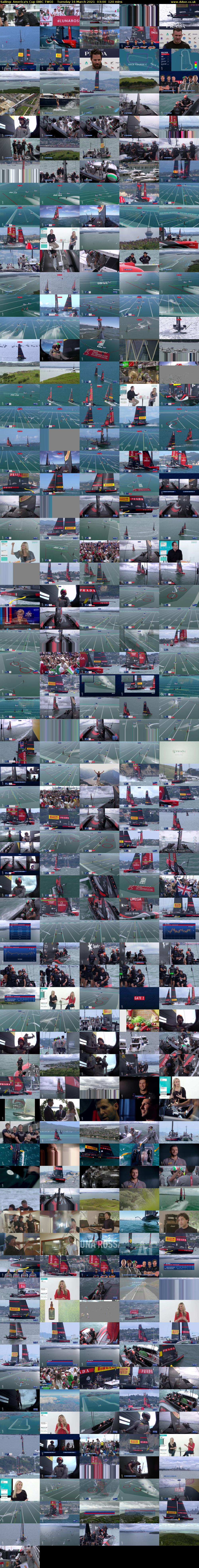 Sailing: America's Cup (BBC TWO) Tuesday 16 March 2021 03:00 - 05:00