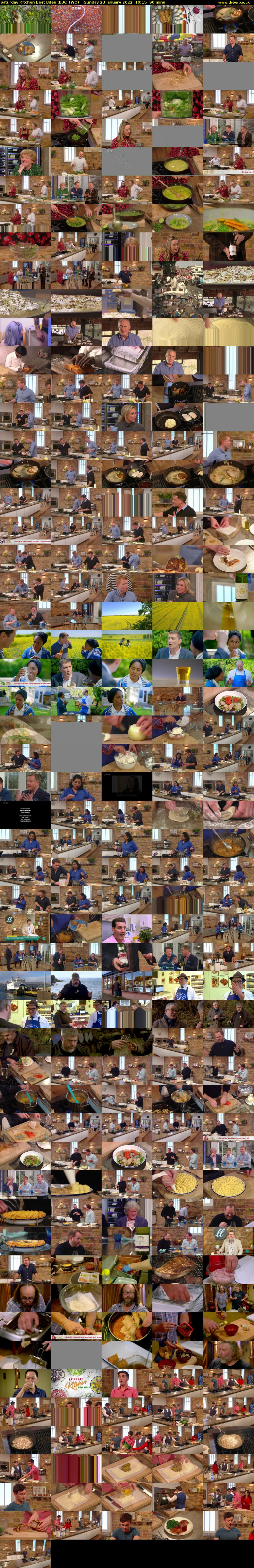Saturday Kitchen Best Bites (BBC TWO) Sunday 23 January 2022 10:15 - 11:45
