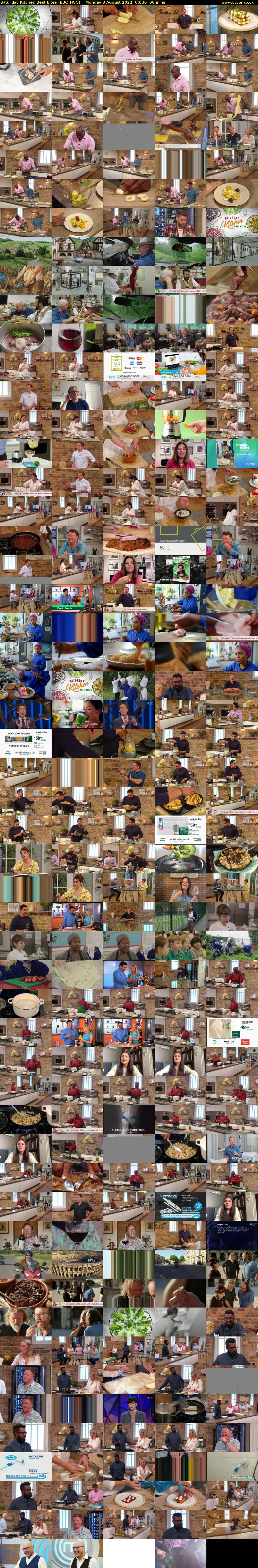 Saturday Kitchen Best Bites (BBC TWO) Monday 8 August 2022 06:30 - 08:00
