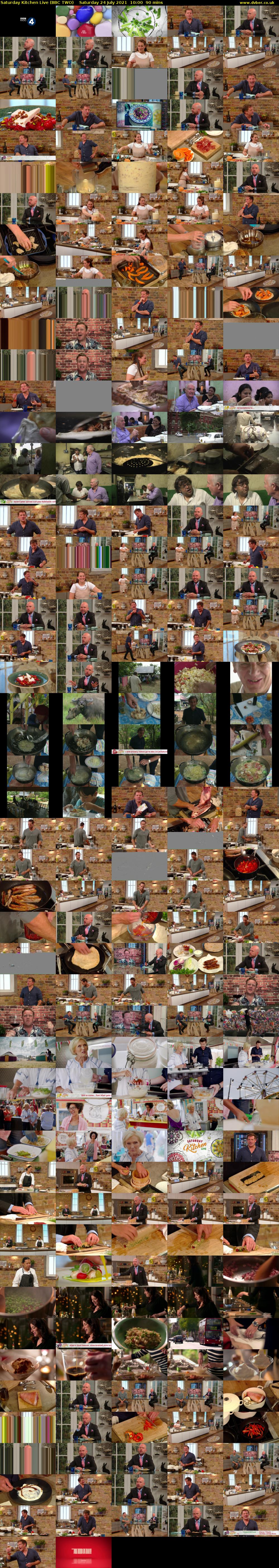 Saturday Kitchen Live (BBC TWO) Saturday 24 July 2021 10:00 - 11:30
