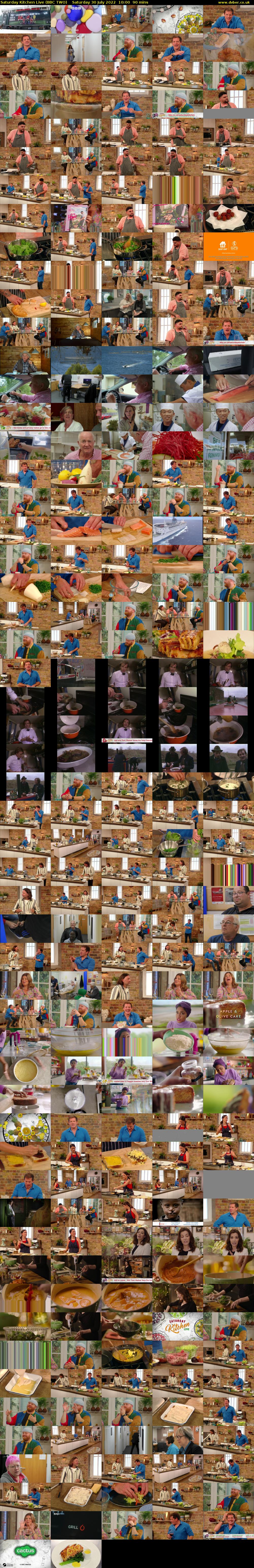 Saturday Kitchen Live (BBC TWO) Saturday 30 July 2022 10:00 - 11:30