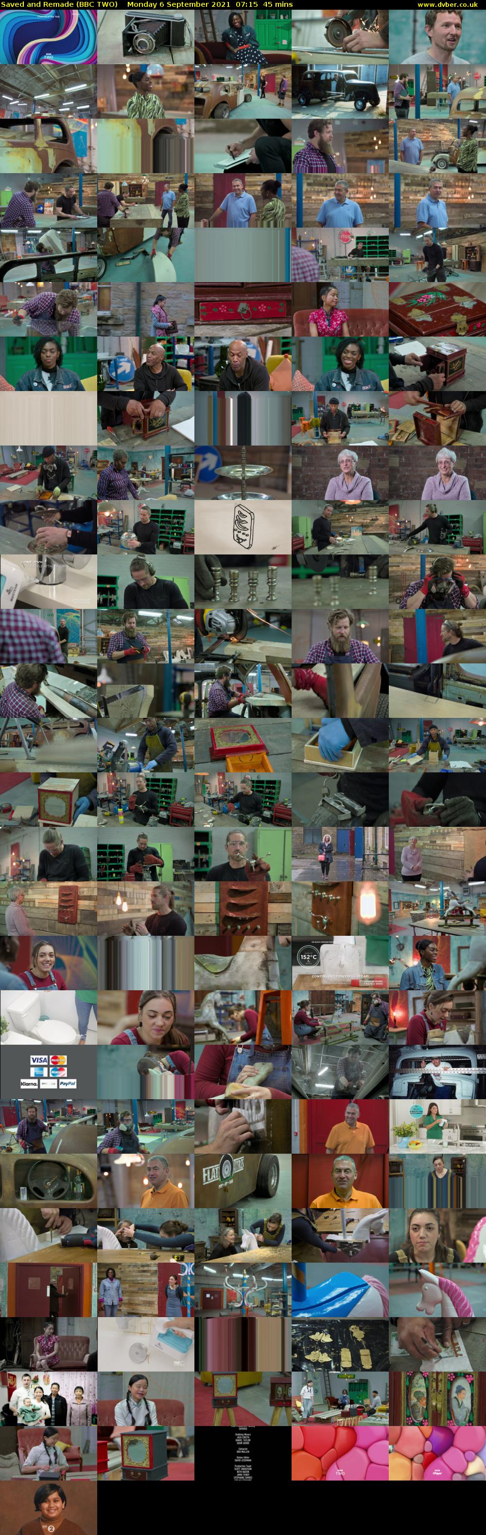 Saved and Remade (BBC TWO) Monday 6 September 2021 07:15 - 08:00