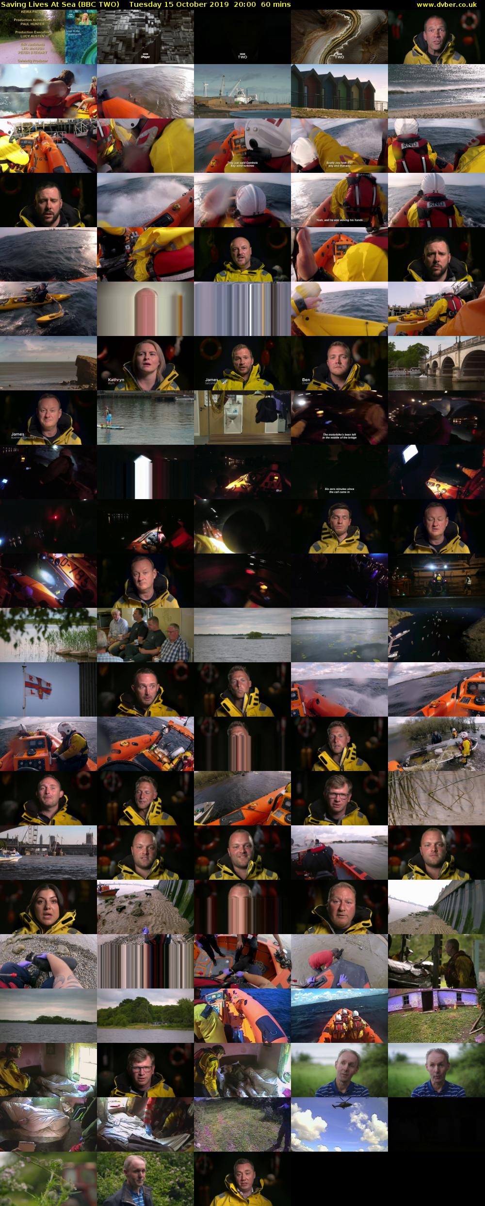 Saving Lives At Sea (BBC TWO) Tuesday 15 October 2019 20:00 - 21:00