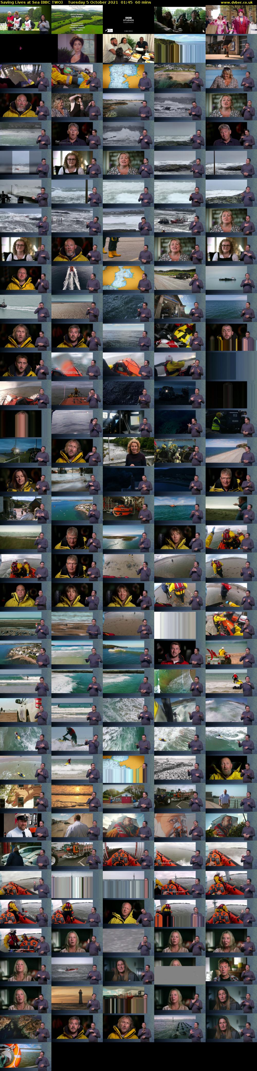 Saving Lives at Sea (BBC TWO) Tuesday 5 October 2021 01:45 - 02:45