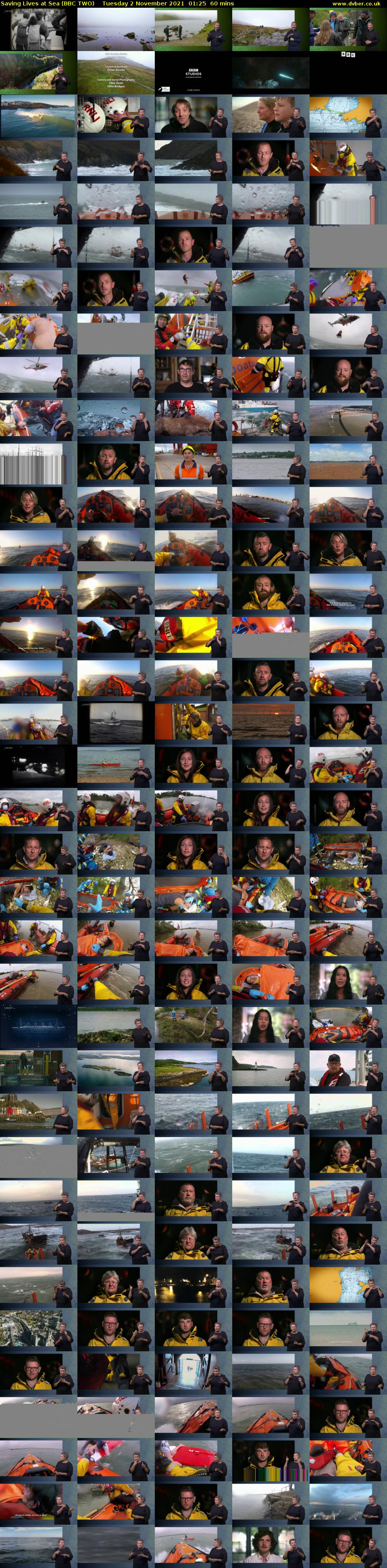 Saving Lives at Sea (BBC TWO) Tuesday 2 November 2021 01:25 - 02:25