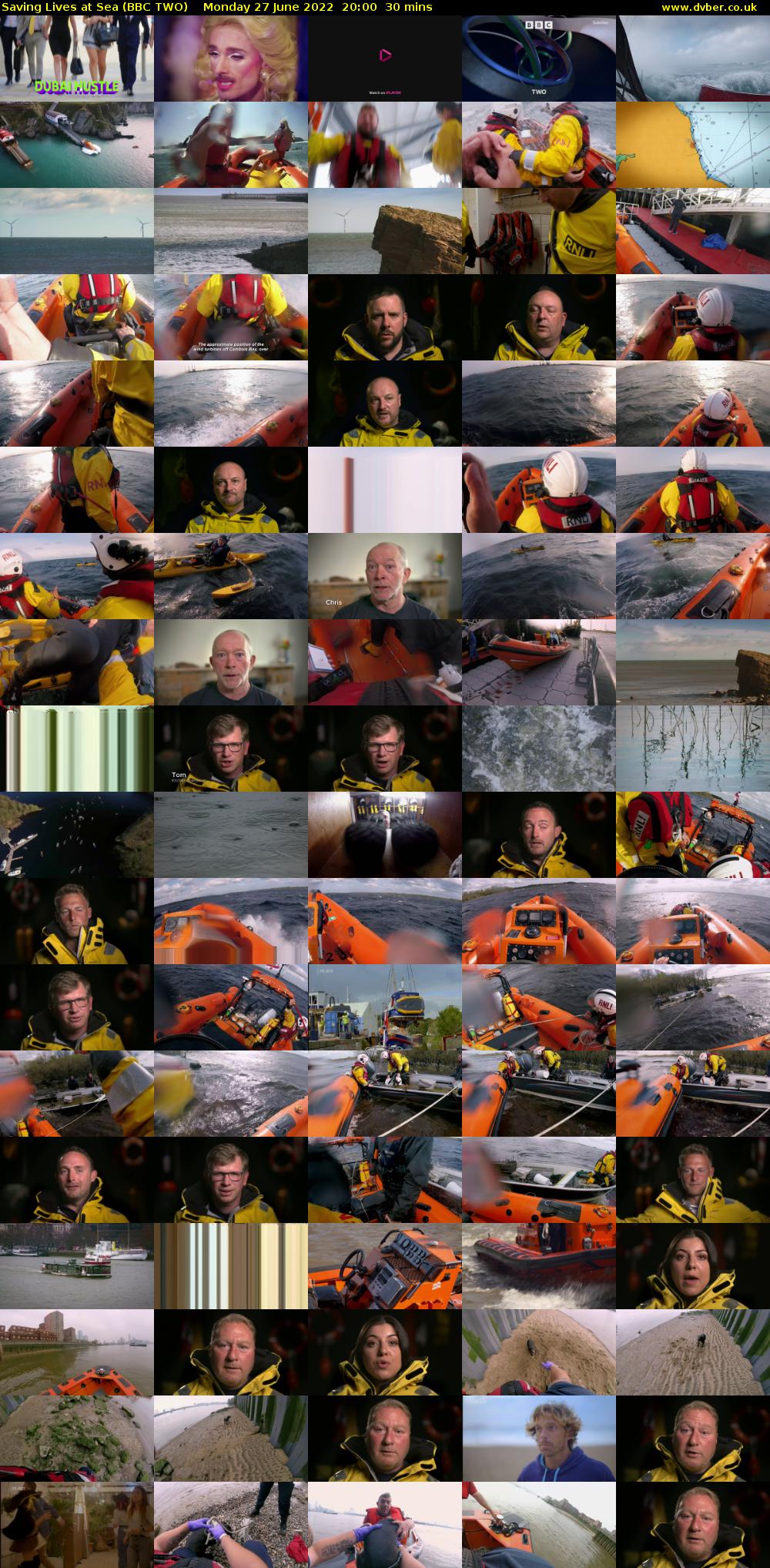 Saving Lives at Sea (BBC TWO) Monday 27 June 2022 20:00 - 20:30