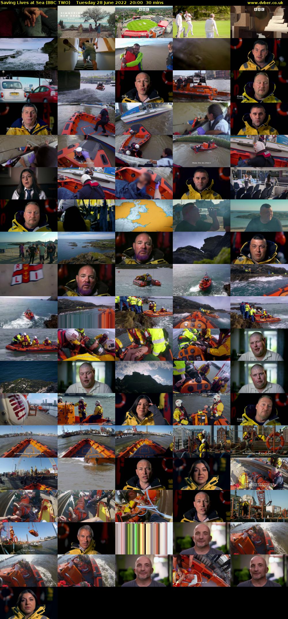 Saving Lives at Sea (BBC TWO) Tuesday 28 June 2022 20:00 - 20:30