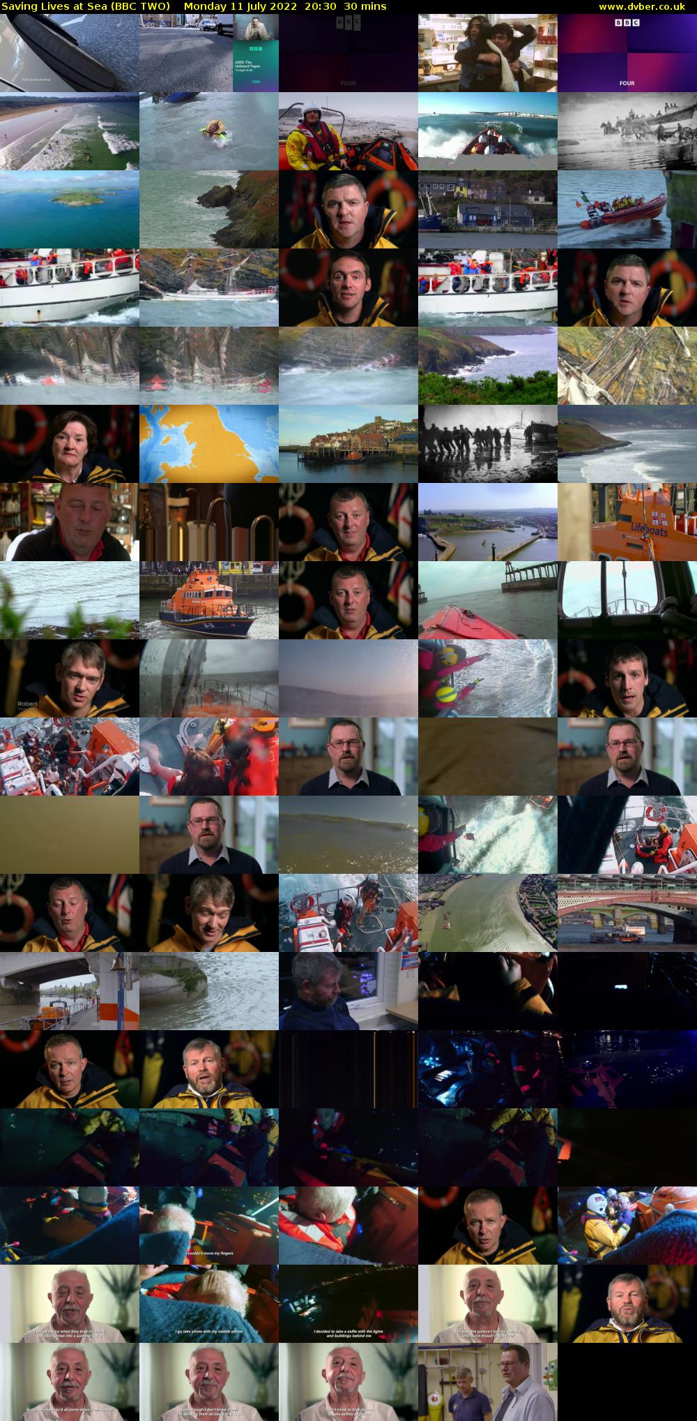 Saving Lives at Sea (BBC TWO) Monday 11 July 2022 20:30 - 21:00