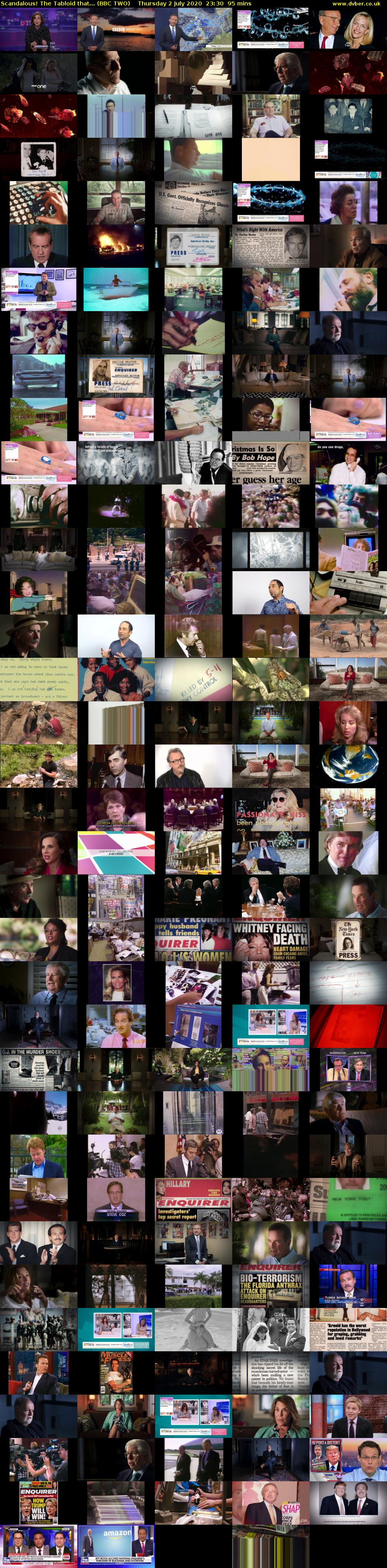 Scandalous! The Tabloid that... (BBC TWO) Thursday 2 July 2020 23:30 - 01:05