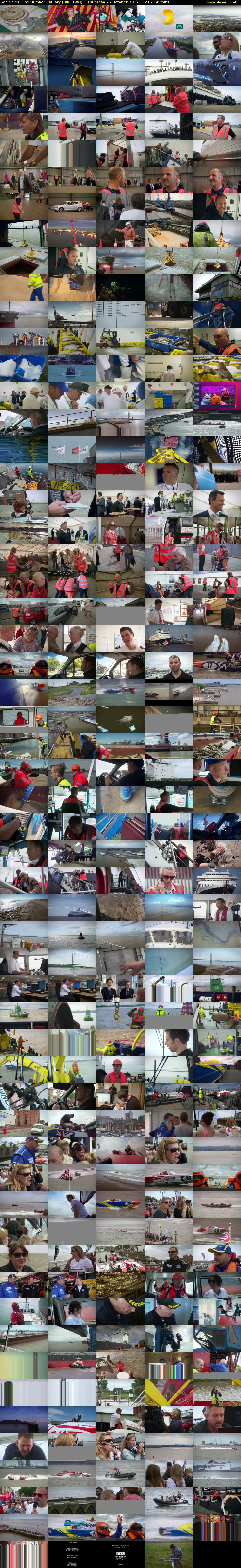 Sea Cities: The Humber Estuary (BBC TWO) Thursday 26 October 2017 16:15 - 17:15
