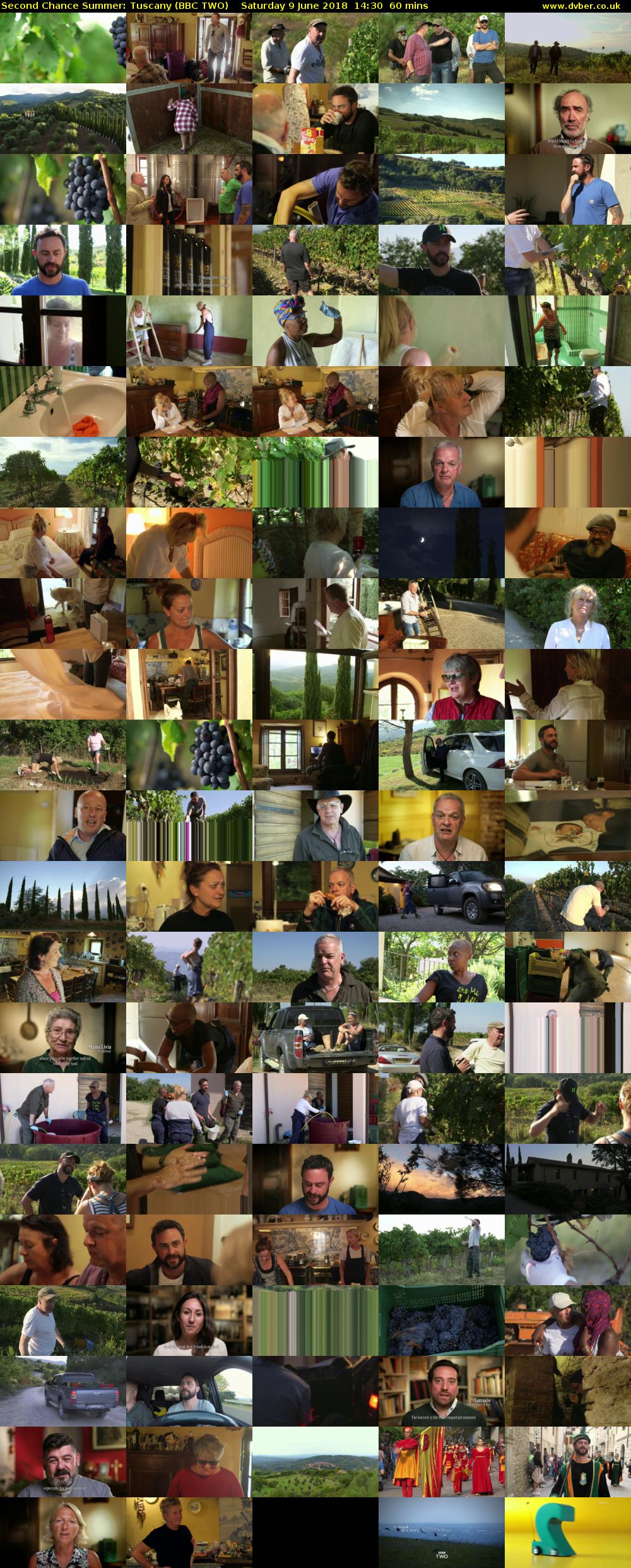 Second Chance Summer: Tuscany (BBC TWO) Saturday 9 June 2018 14:30 - 15:30