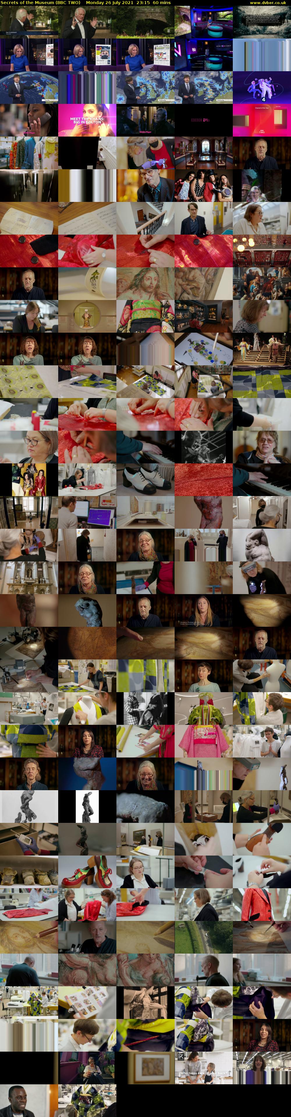Secrets of the Museum (BBC TWO) Monday 26 July 2021 23:15 - 00:15