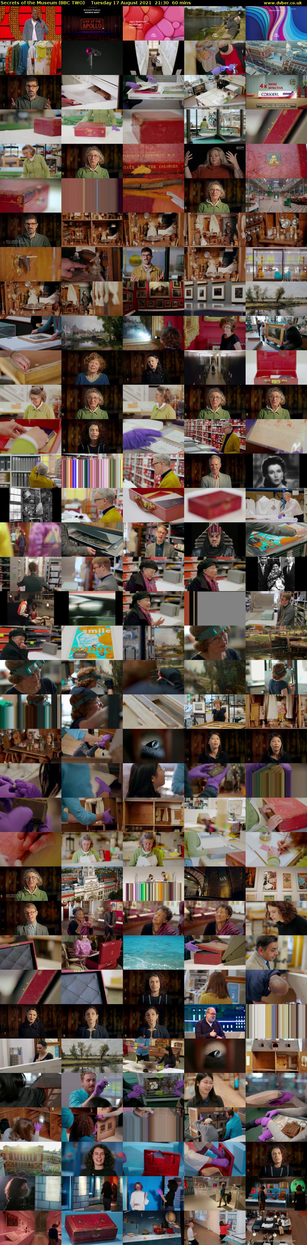 Secrets of the Museum (BBC TWO) Tuesday 17 August 2021 21:30 - 22:30