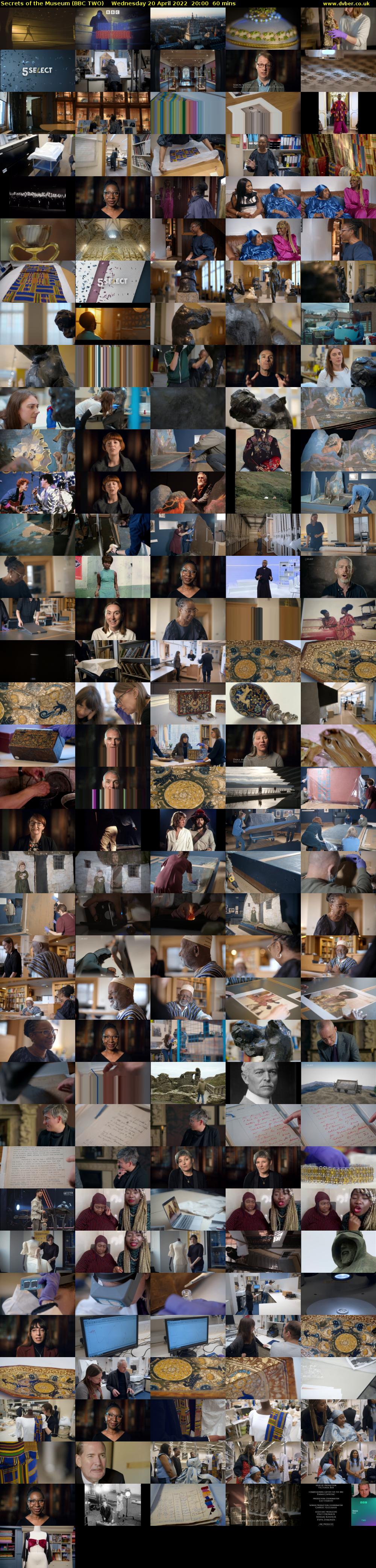 Secrets of the Museum (BBC TWO) Wednesday 20 April 2022 20:00 - 21:00