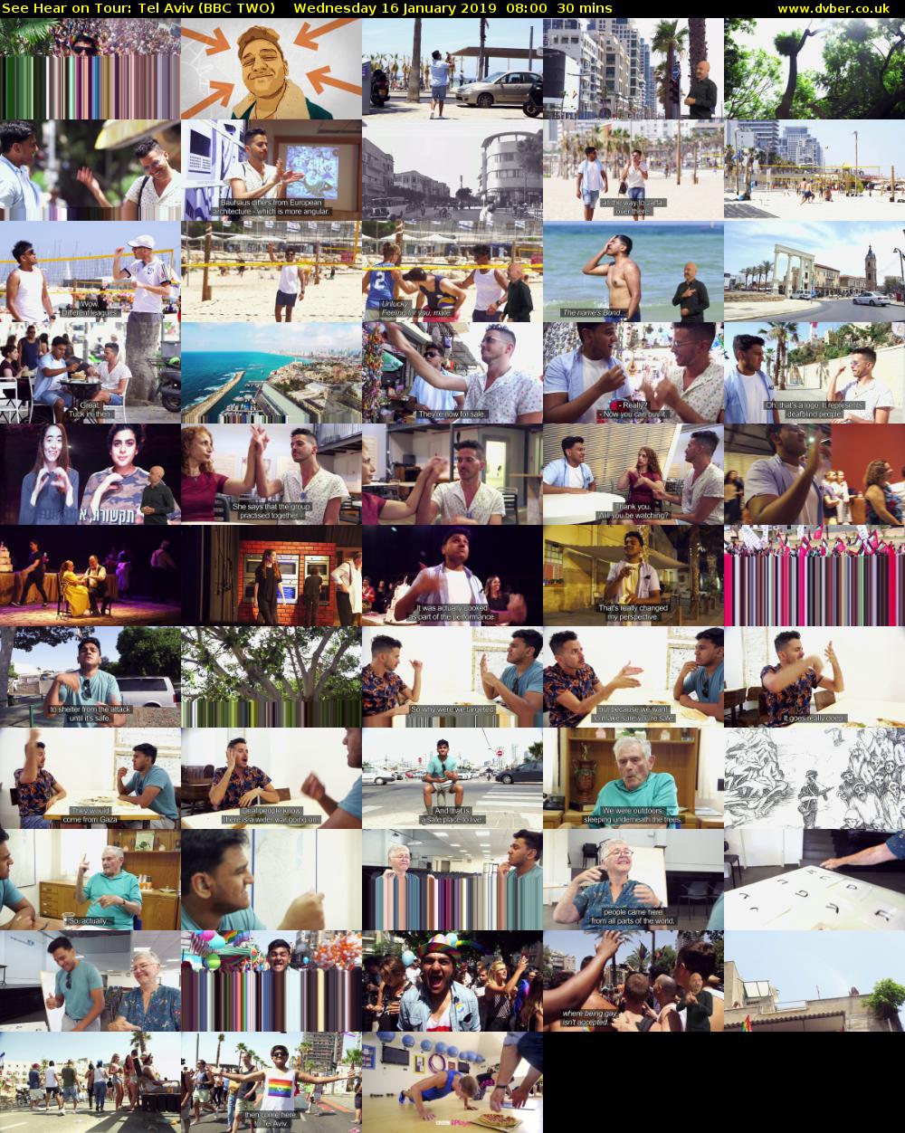 See Hear on Tour: Tel Aviv (BBC TWO) Wednesday 16 January 2019 08:00 - 08:30