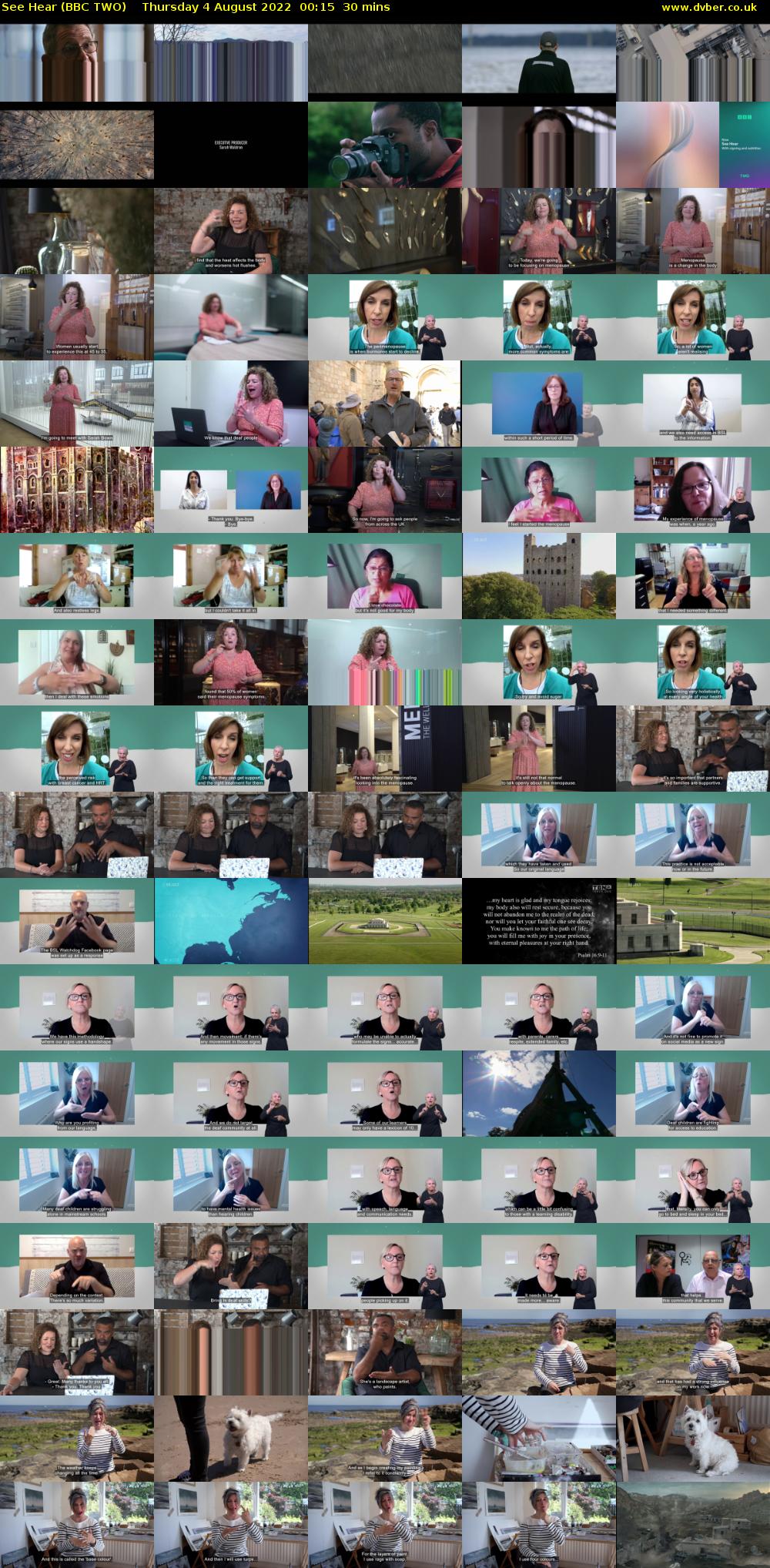 See Hear (BBC TWO) Thursday 4 August 2022 00:15 - 00:45
